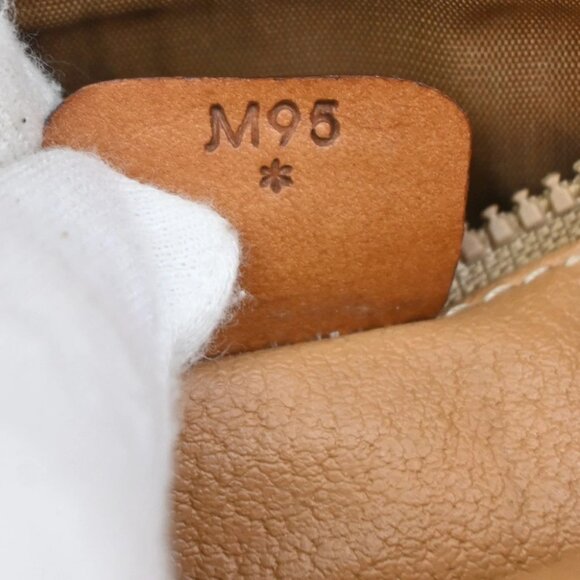 CELINE Logo Macadam Pattern Clutch Pouch Bag PVC Leather Brown GHW Italy 09KB626 - Picture 14 of 16